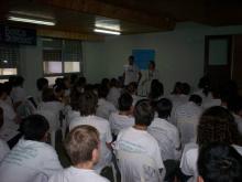 Charla a los adolescente de Rotary Club